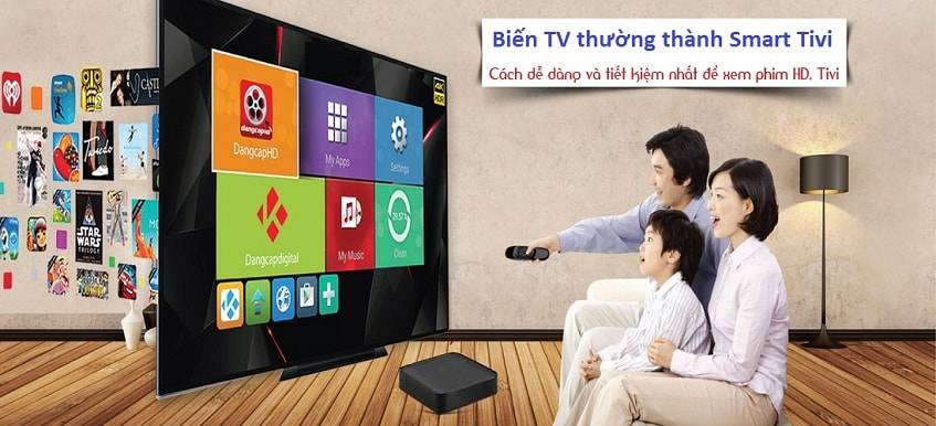 4 lý do nên mua TV box thay cho Smart tivi